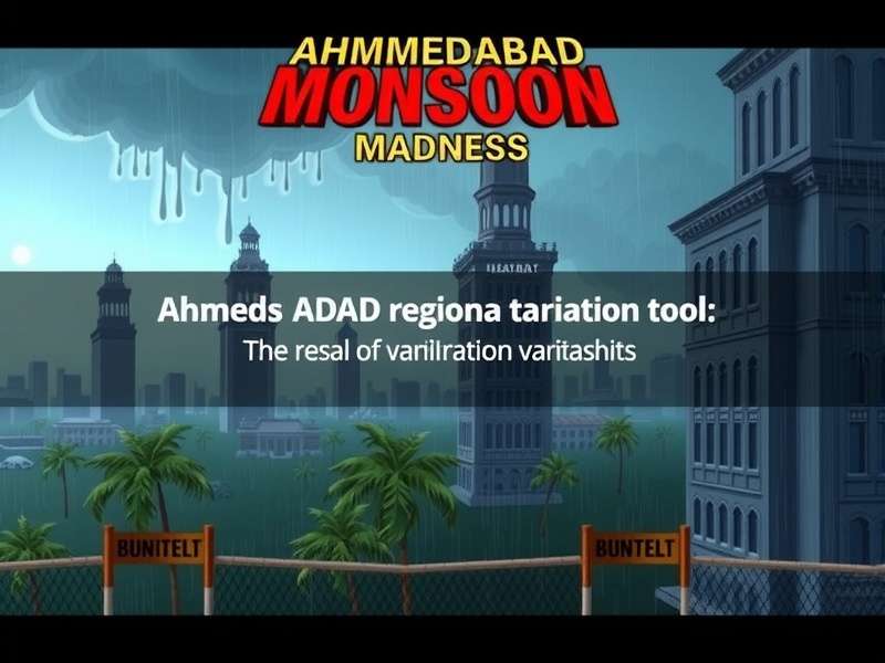 Ahmedabad Monsoon Madness regional variations
